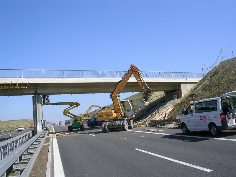 Brücke A96 bei Hilpertshofen